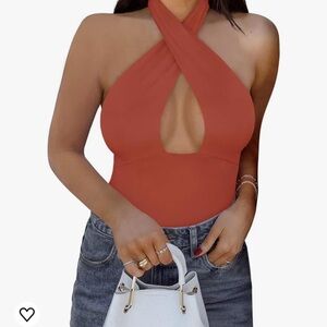 REORIA® Women's Bodysuits Top